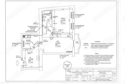 Apartament cu 2 camere semidecomandat în Central
