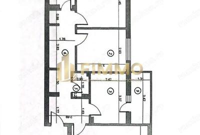 Apartament cu 3 camere decomandat în Burdujeni