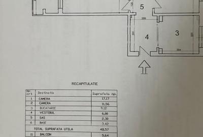 Apartament cu 2 camere decomandat, mobilat în Dorobanți - 9