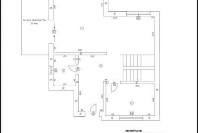 Casă cu 4 camere în Central - 3