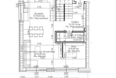 Apartament cu 3 camere în Central - 7