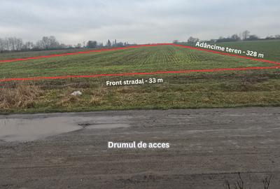 Teren extravilan de vânzare -  Giroc, jud. Timiș (în spatele complexului Flonta) - 4