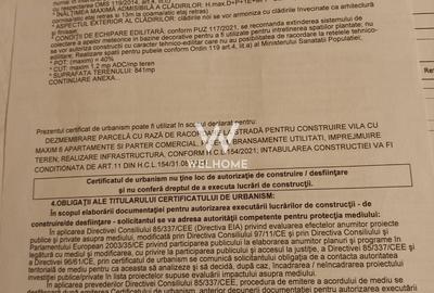 Teren intravilan constructii locuinte colective, Cisnadie - Sibiu - 2