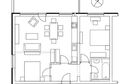 Apartament generos de 2 camere-Sinaia, zona Izvor - 12