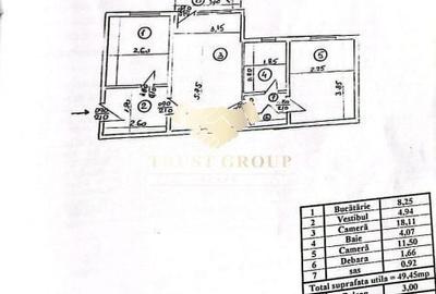 Apartament cu 2 camere semidecomandat în Obor