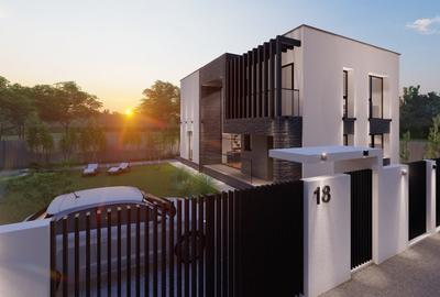 VILA INDIVIDUALĂ / P+1E / CURTE 500 MP / CURTE 330 MP / LUX / Branesti / 2025 - 2