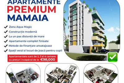 10 apartamente de vanzare in Mamaia Constanta