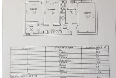 Apartament de 3 camere-Grivitei - 7