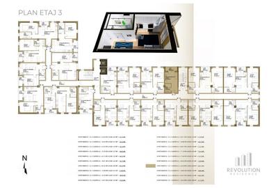 Apartament cu 2 camere decomandat în Hotvon - 9