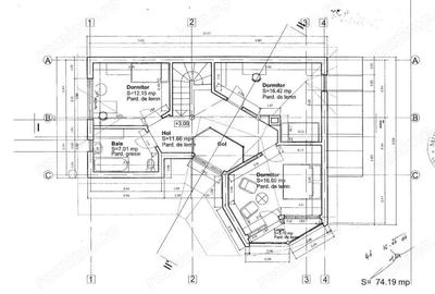 Investi?ie ! Casa individuala 163 mp utili, panorama, zona centrala Baciu ! - 1
