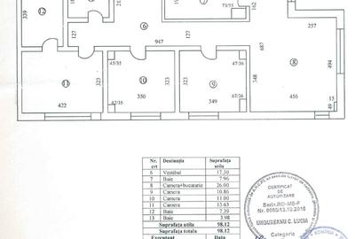 Apartament cu 4 camere decomandat, mobilat în Herăstrău
