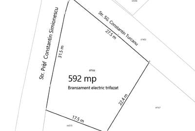 Teren Construcții intravilan de 592 mp, în Dorobanț - 1