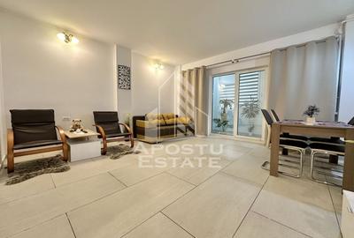 Apartament cu o camera mobilat si utilat la parter in Giroc la asfalt. - 1
