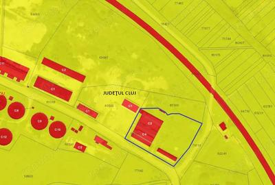Teren de 8200 mp, în Aghireșu - 3