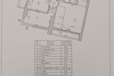 Apartament cu 3 camere semidecomandat în Pantelimon - 6