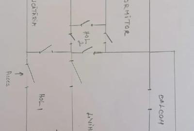 Apartament cu 2 camere semidecomandat în Crihala - 2