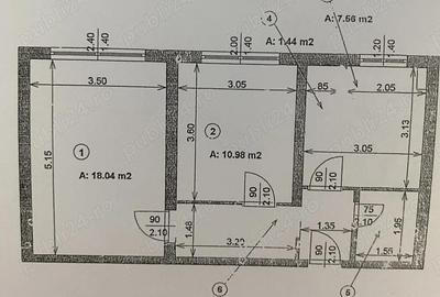Ap 2 camere Ozana Et 2, 1 min Metrou 1 Decembrie Ap 2 camere Ozana Et 2, 1 min Metrou 1 Decembrie - 2