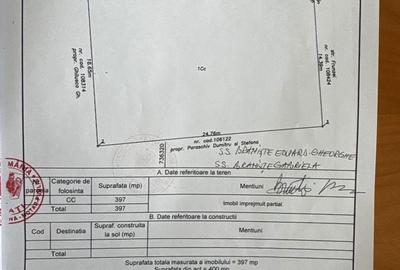 Teren de 400 mp, în Exterior Vest - 1