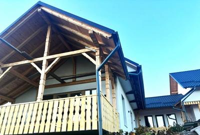 Casa de  vis la tara - vedere panoramica - living 60 mp - in inima  Cacicai - 4