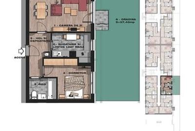 Vanzare Apartament+Gradina-Comision 0 - 1