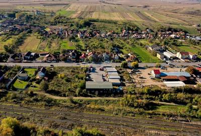 Hala industriala P+1 - 490 mp utili | Teren 2.447 mp | Platforma beton - 19