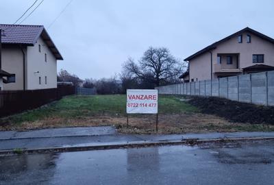 Teren Construcții intravilan de 1154 mp, în Cornetu