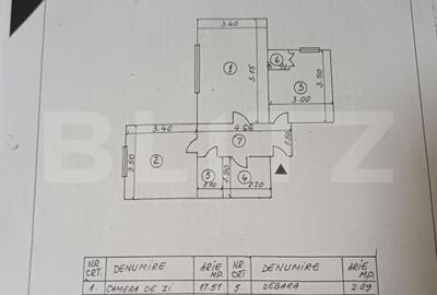 Apartament 2 camere, 52,98 mp - mobilat, utilat, parter inalt | Rahova - 7