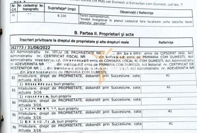 Teren Construcții intravilan de 8100 mp, în Dumești - 5