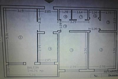 Apartament cu 2 camere, decomandat, zona Tatarasi - 6
