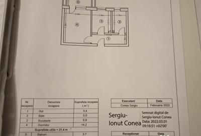 Garsonieră decomandată în Chiajna - 2