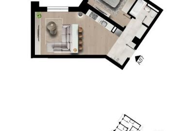 Apartament cu 2 camere decomandat în Militari - 9