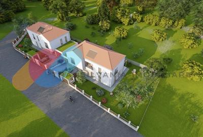 Teren autorizat Duplex- 1000 mp - proiect aprobat P+E - 7