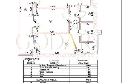 Apartament cu 3 camere decomandat în Iancu Nicolae - 16