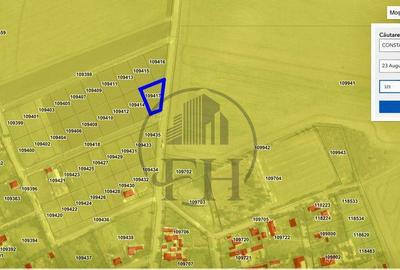 Teren intravilan de vanzare Mosneni, 23 August - 1