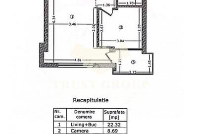 Apartament cu 2 camere decomandat, mobilat în Floreasca - 6