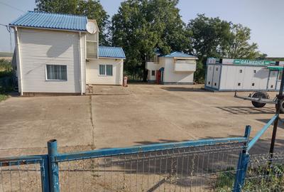 Sau/inchiriez casa + teren 2600mp, statie combustibili - COMUNA REDIU - 2