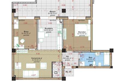 Finalizat!Apartament 3 camere 86mp 2 bai Terasa  Capat Pacurari - 2
