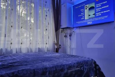 Apartament cu 2 camere nedecomandat, mobilat în Tractorul