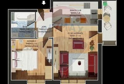 Apartament 2 camere, Prima Nufarul A5, loc parcare privat, de vanzare - 27