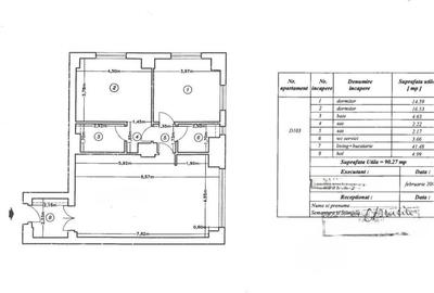 Apartament cu 3 camere semidecomandat, mobilat în Calea Plevnei - 19