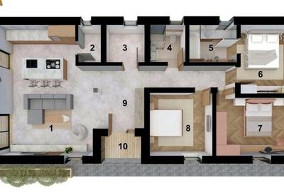 Casa individuala cu patru camere pe parter, Zarnesti - 13
