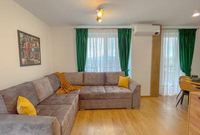 Apartament cu 2 camere decomandat, mobilat în Tractorul - 5