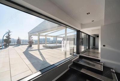 Penthouse spectaculos, zona Barbu Vacarescu, cu vedere la lacul Tei - 2