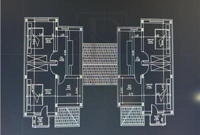 Duplex despartit prin camera tehnica - 2 dormitoare - 2 bai - zona foarte buna ! - 2