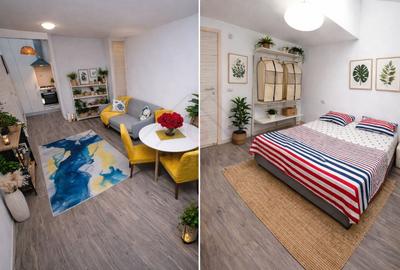 Apartament cu 2 camere semidecomandat, mobilat în Central - 2
