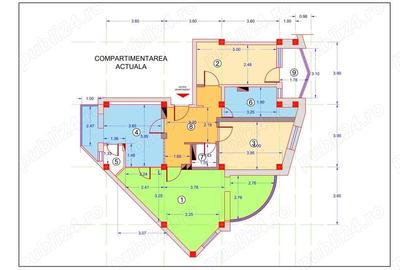 Apartament cu 3 camere decomandat în Ultracentral - 1