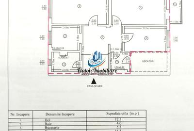 Apartament cu 3 camere decomandat în Precista - 2