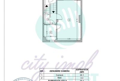 Casă individuală cu 3 camere cu Canalizare în Vatra Luminoasă - 17