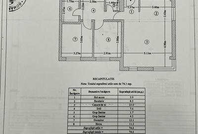 Apartament cu 3 camere în Rediu - 17