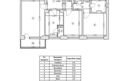Apartament cu 3 camere decomandat în Pantelimon - 10